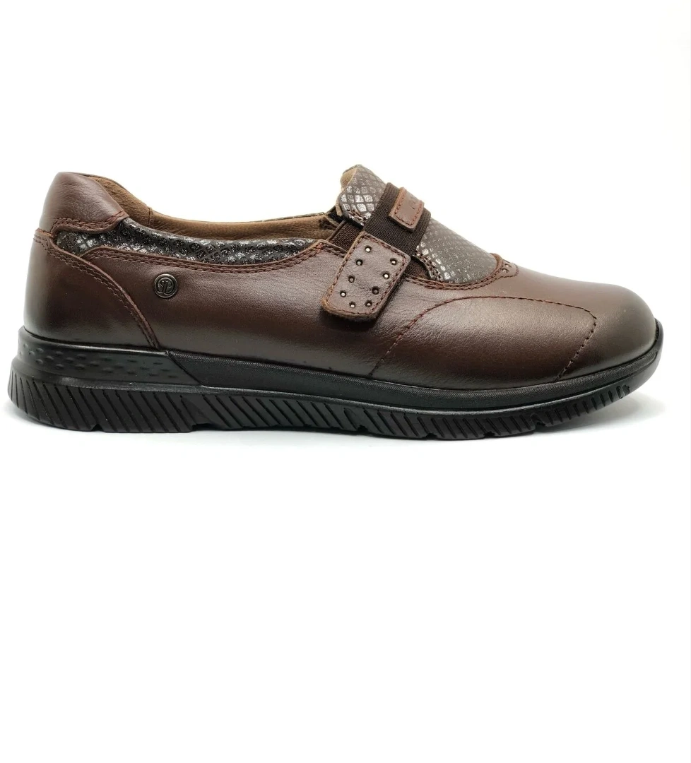 Tulıp Hakiki Deri Ortopedik Comfort Kadın Casual Ayakkabı - Görsel 1