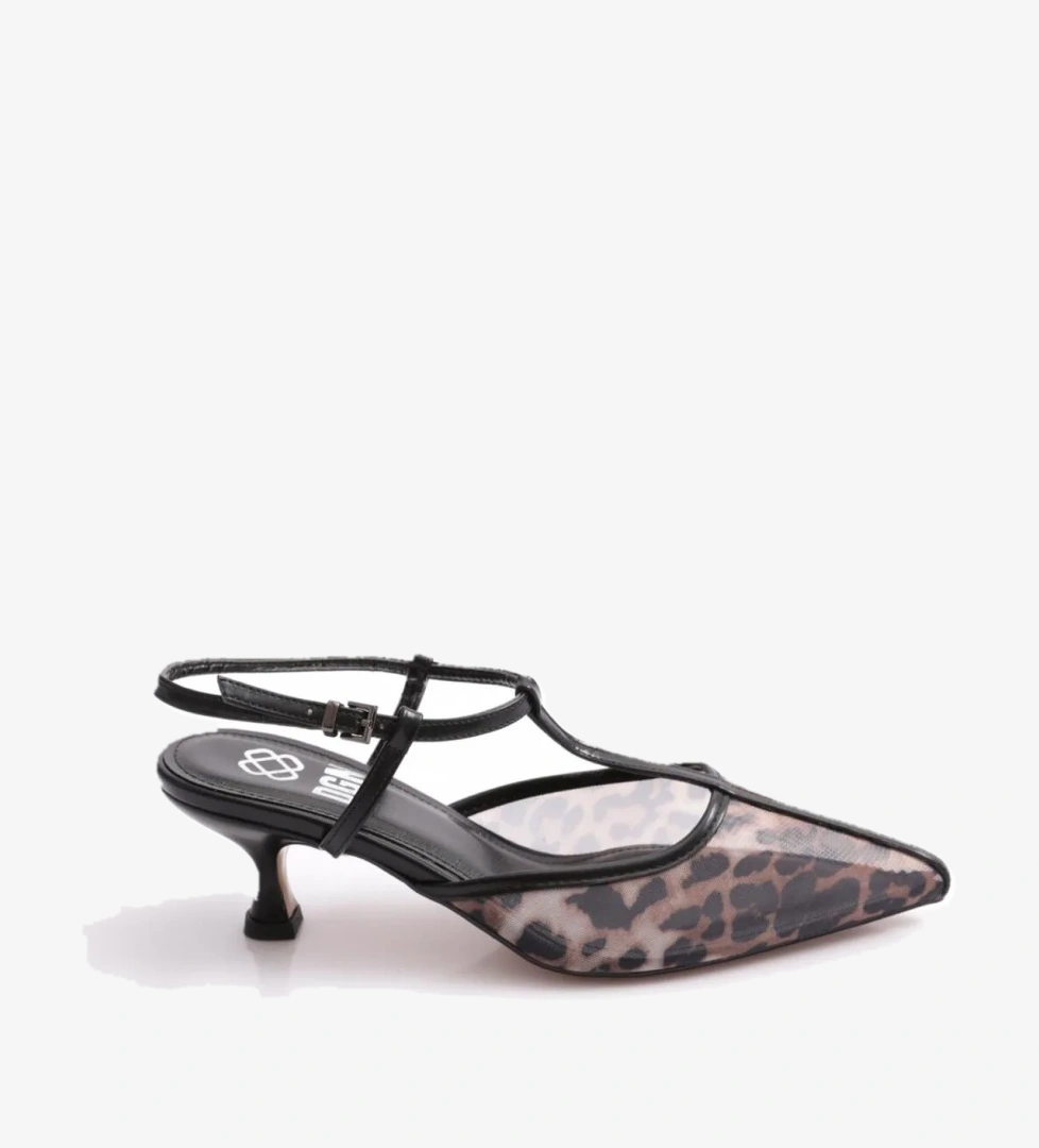 Dgn 5855 Kadin Sivri Burun Topuklu Ayakkabi model görseli