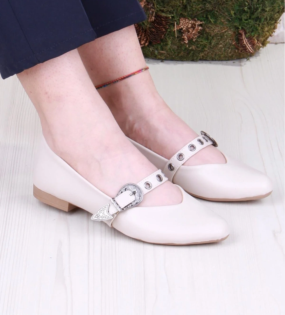 Fort 01-620 Soft Toka Detaylı Rahat Kadın Babet model görseli