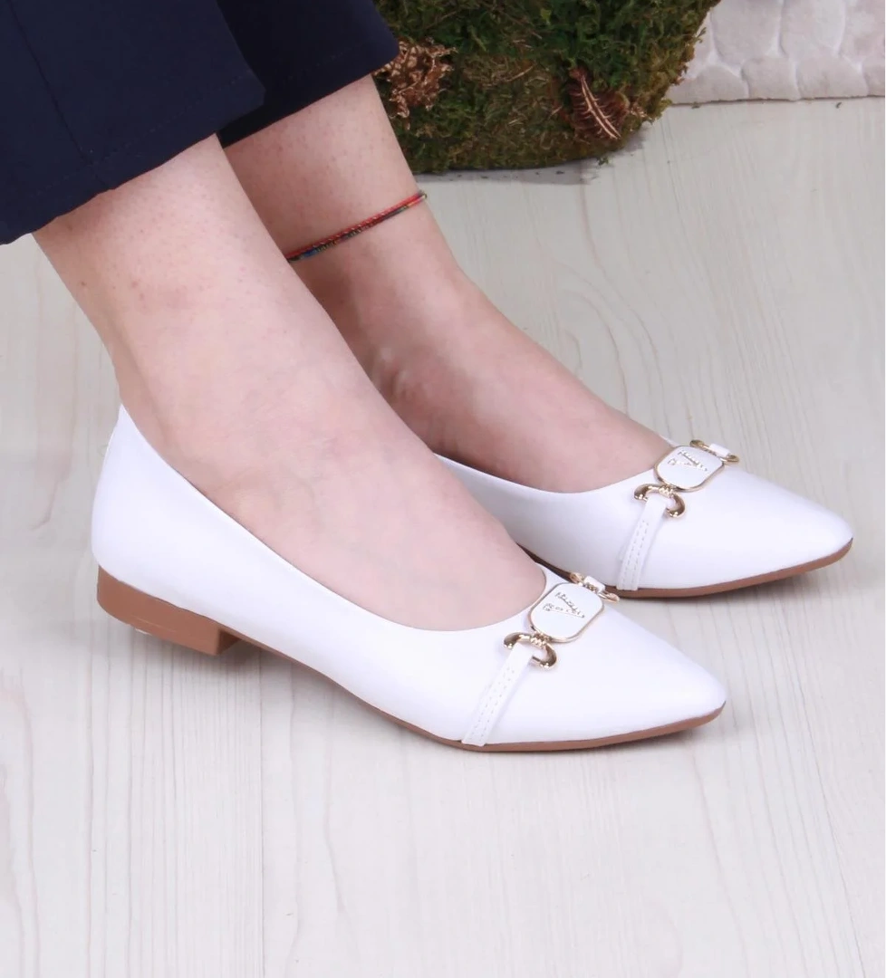 01-627 Soft Toka Detaylı Rahat Kadın Babet