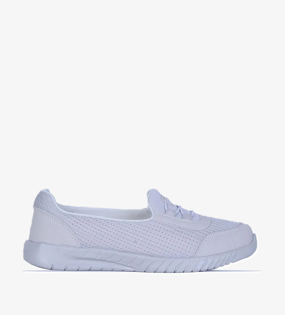 Skuaıter Nicosia Füme Bağsız Kadın Düz Spor Babet Ayakkabı - Görsel 1