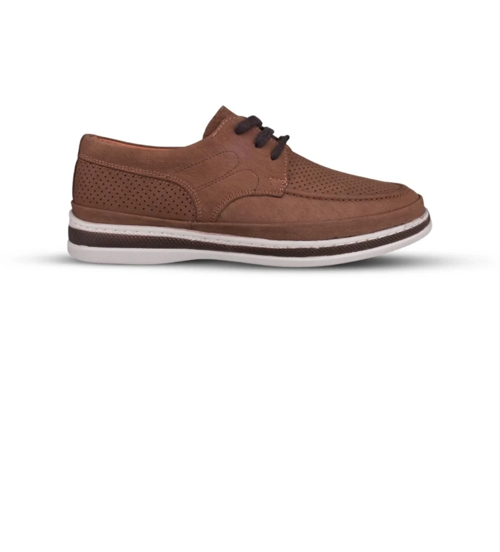 Erkek Günlük Ayakkabı - Kahve, Süet