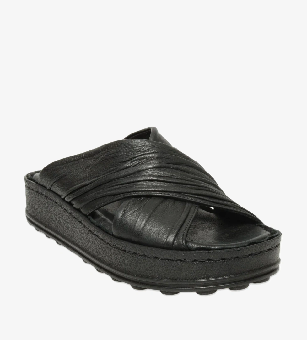 D25Yt-1430 Günlük Siyah Kadın Terlik