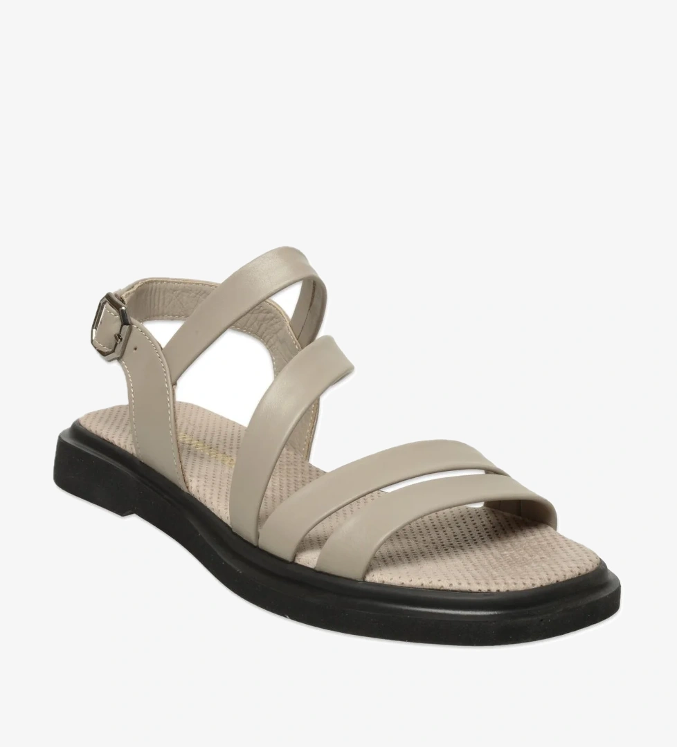 Mammamia D25ys-5005z Günlük Siyah Gri Kadın Sandalet model görseli