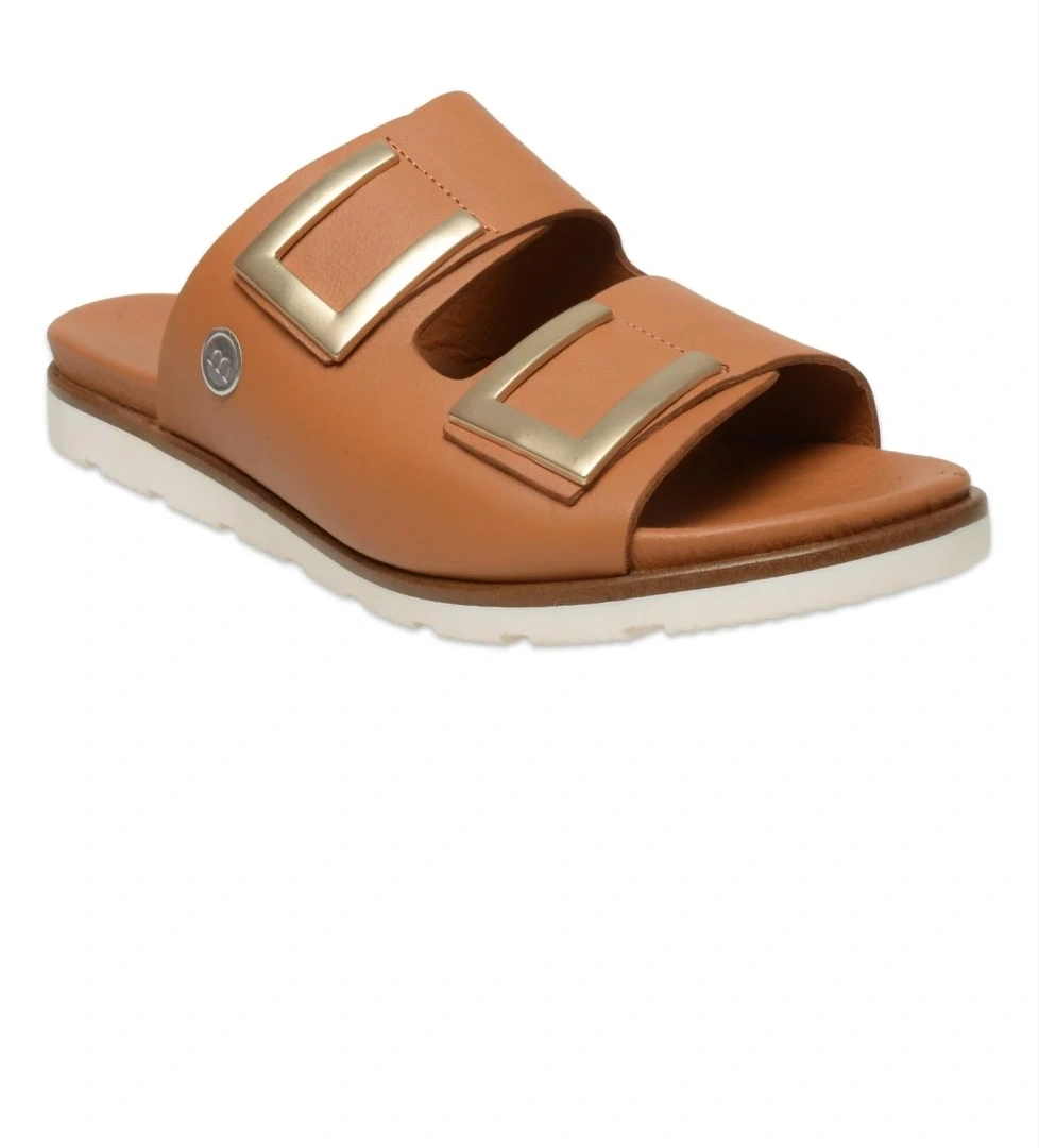 D25Yt-1235 Günlük Taba Kadın Terlik