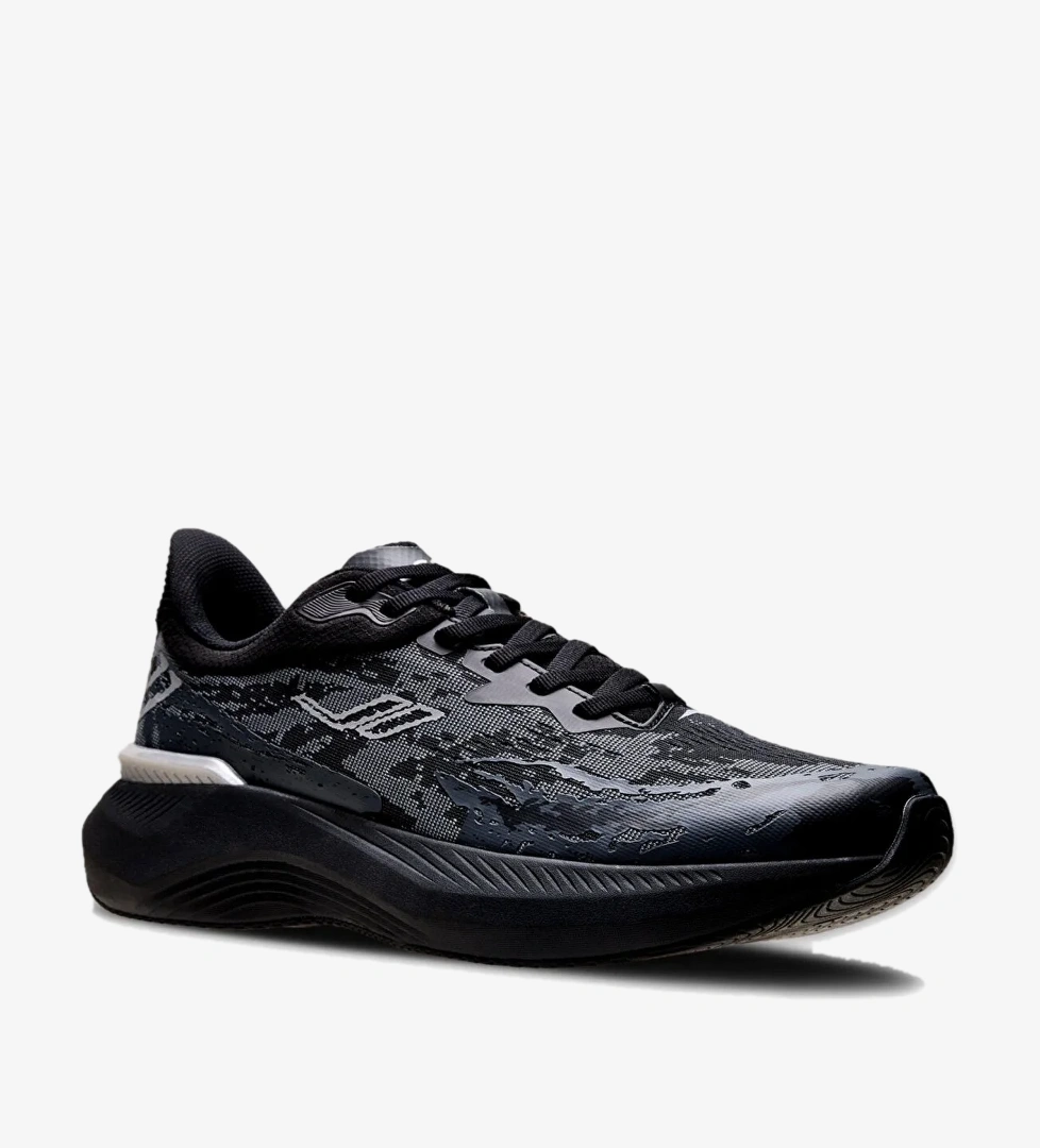 Supra Profesyonel Koşu Siyah Erkek Spor Ayakkabı - Görsel 1