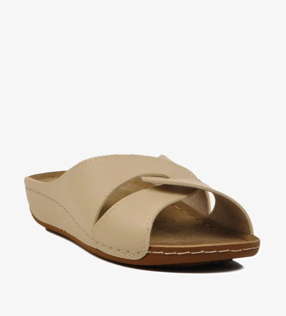 Bej Hafif Kadın Terlik 08-001 Z