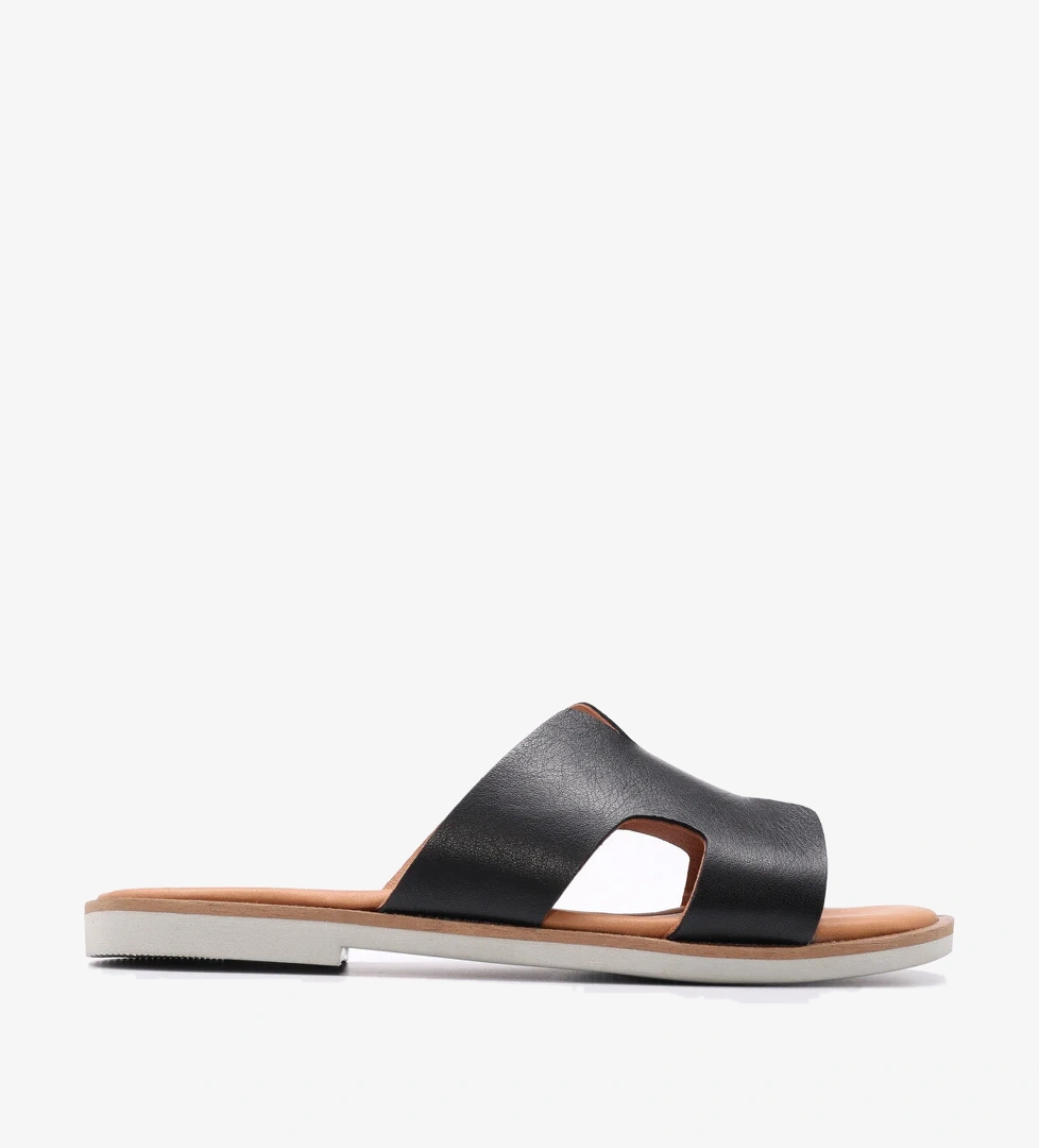 Hakiki Deri Kadın Düz Terlik 227ZA16408