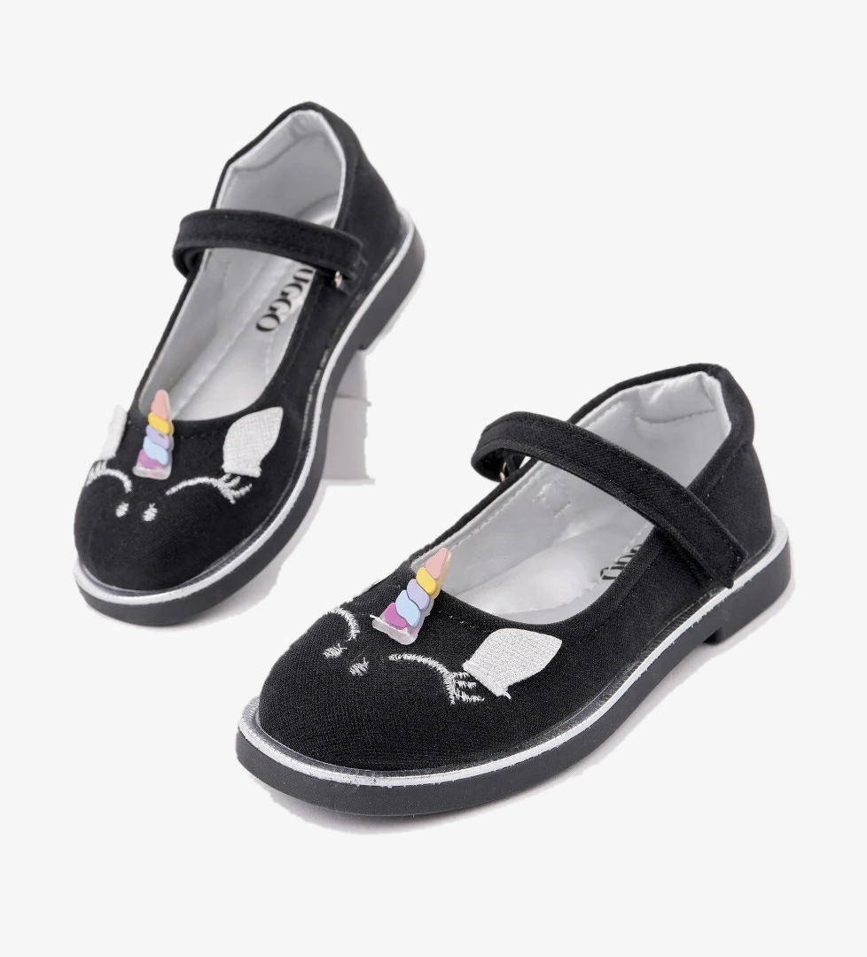 PATY Cırtlı ve Simli Günlük Kız Çocuk Babet