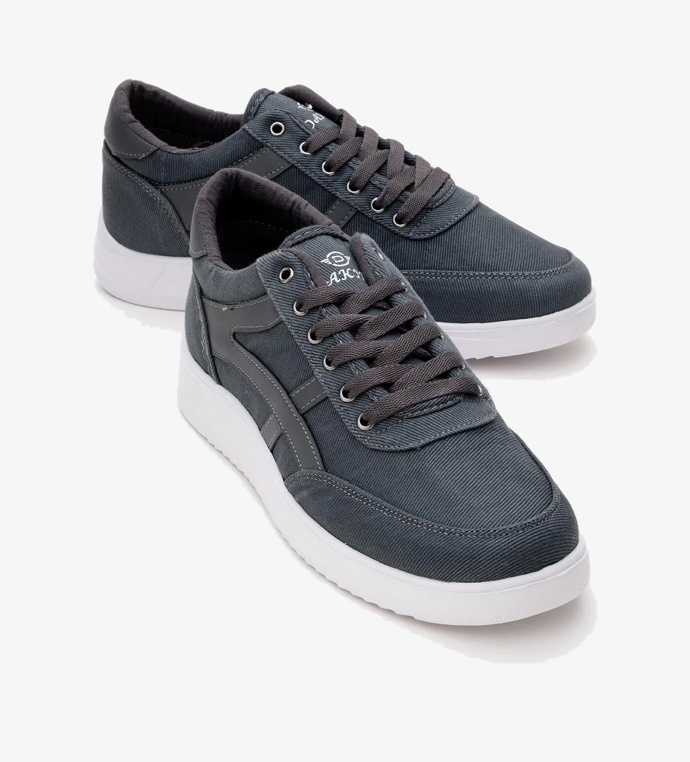 Erkek Bağcıklı Spor Ayakkabı FÜME - Görsel 1