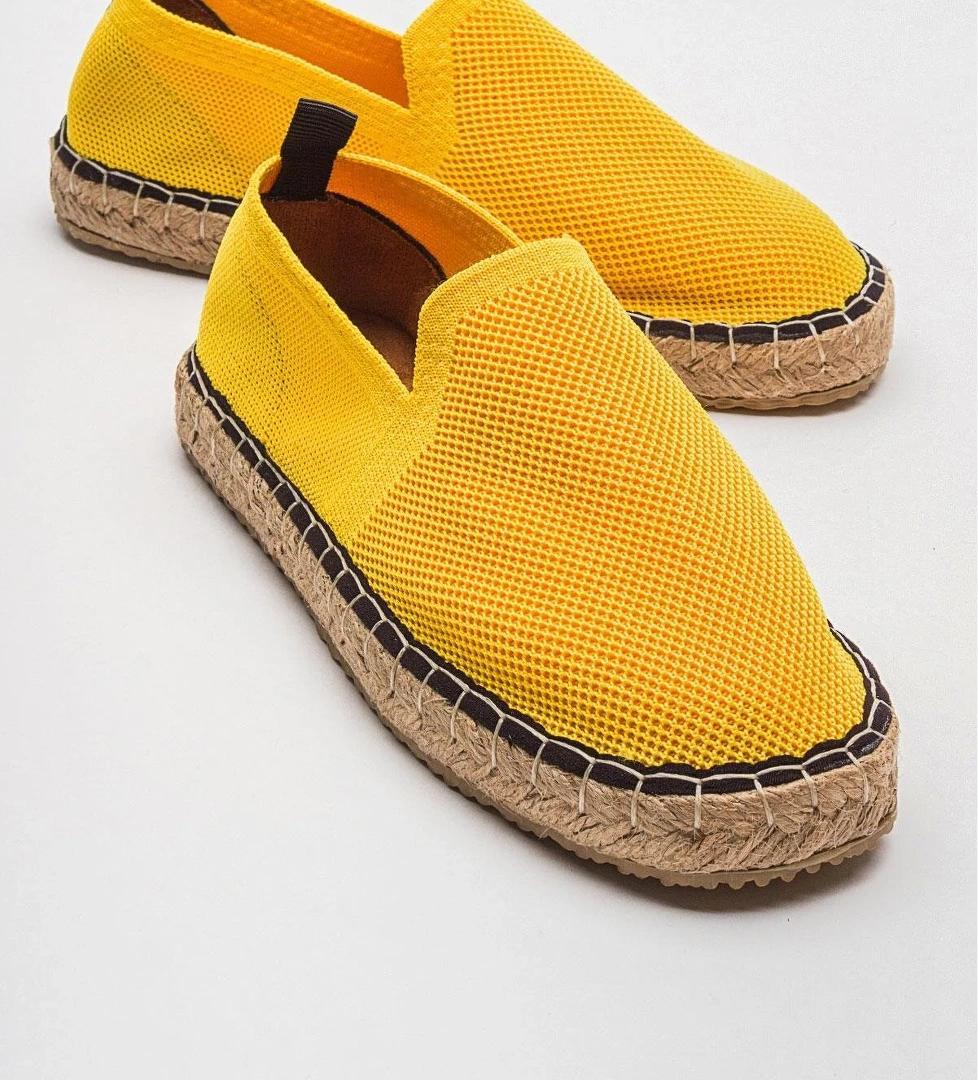 Kadın Zenne Espadril SARI