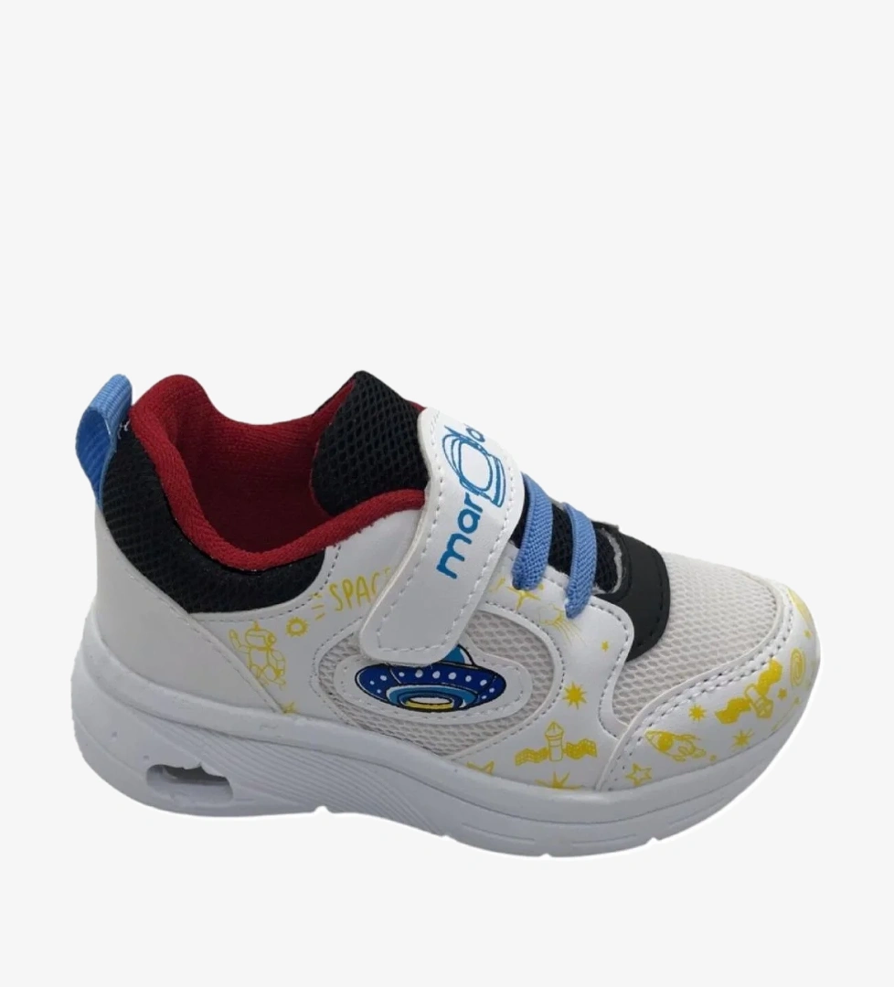 Erkek Çocuk Hafif Anatomik Taban Işıklı Spor Ayakkabı Sneaker - Görsel 1