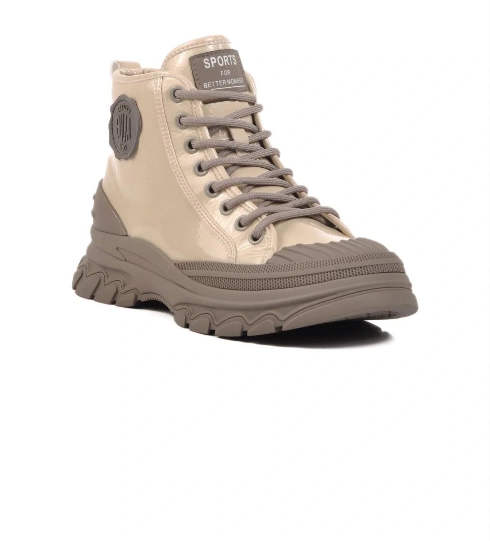 Guja 24k311-4 Z Siyah Bej Rugan Kadın Bot model görseli