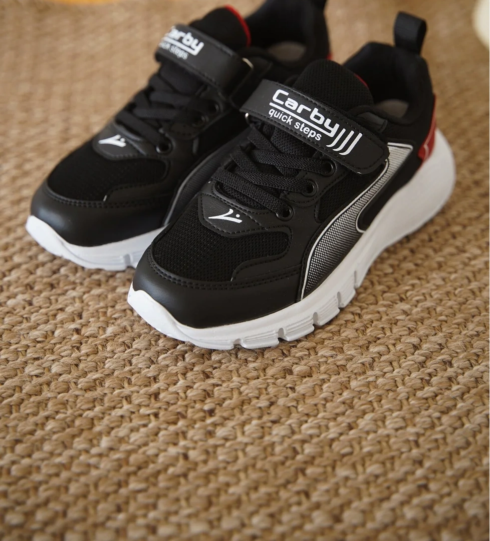 D0132 Cırtlı Çocuk Unisex Sneaker Spor Ayakkabı