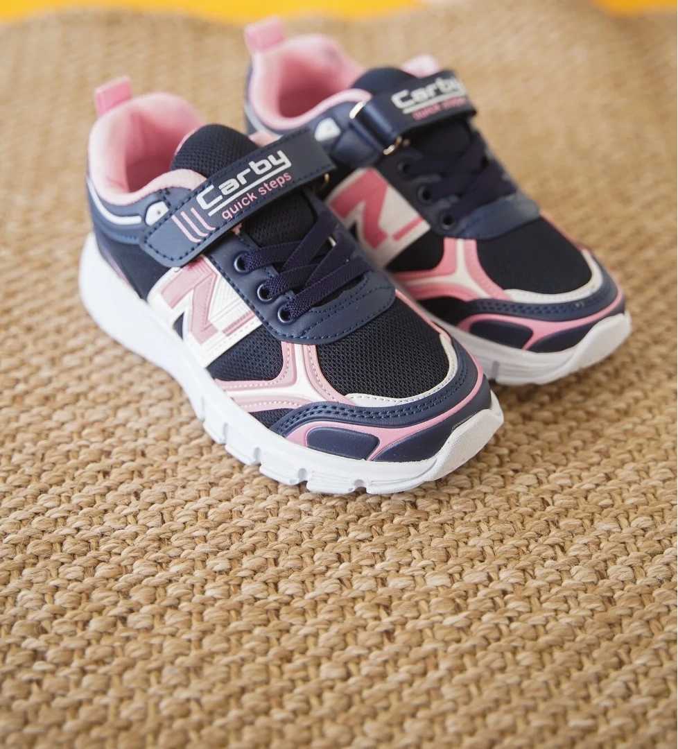 D0130 Cırtlı Çocuk Unisex Sneaker Spor Ayakkabı