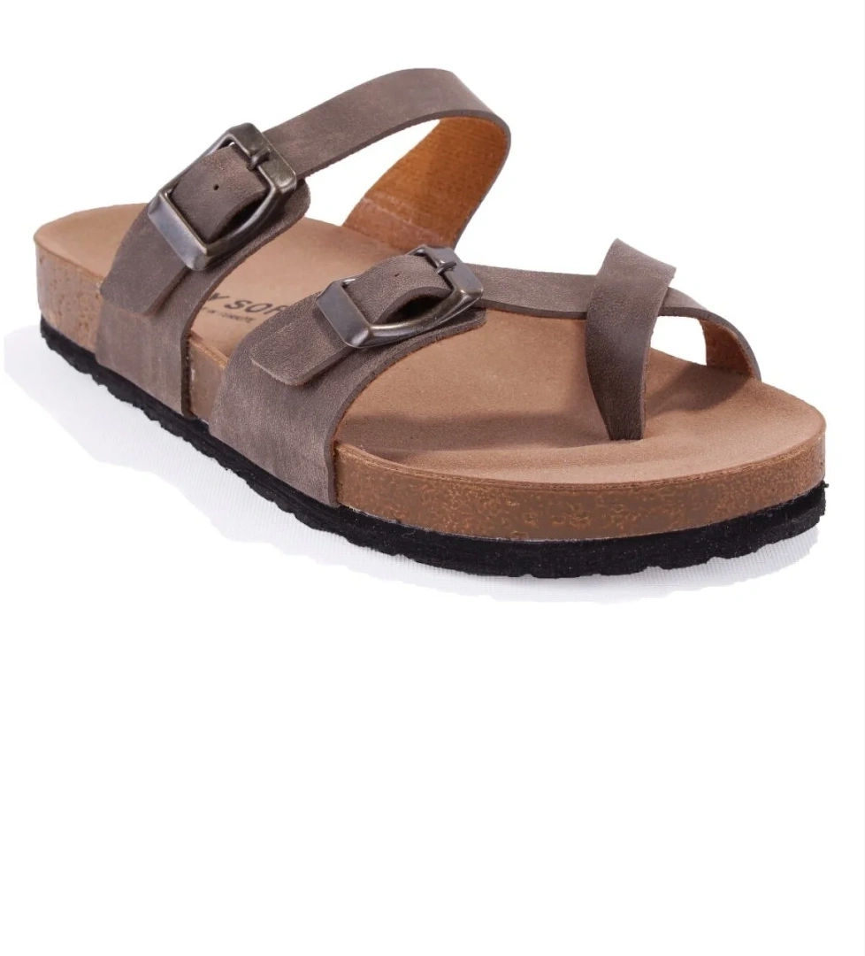 S042031 Vizon Günlük Ortopedik Parmak Arası Kadın Spor Terlik - Görsel 1