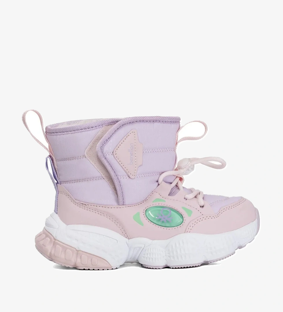 Benetton 11081 İthal Kürklü Memory Foam Cırtlı Çocuk Botu model görseli