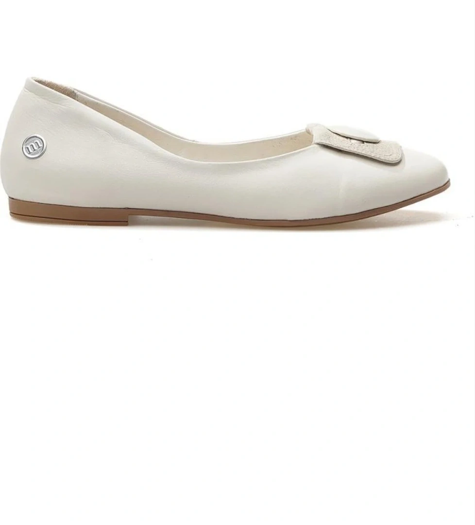 D25ya-7225 Kadın Hakiki Deri Babet