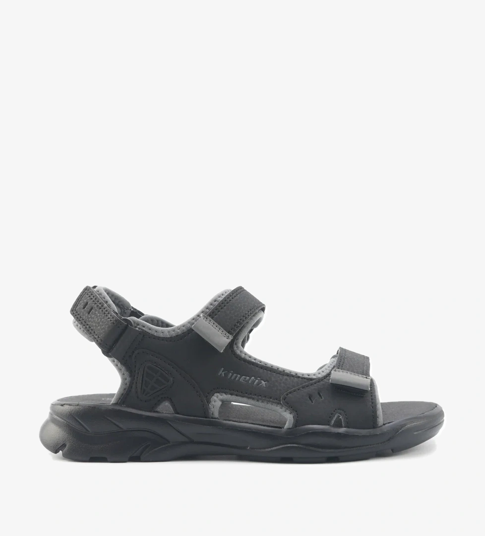 Kinetix Kinetix RAYN TX 5FX Siyah Unisex Sandalet Sandalet & Terlik | Flo Siyah - 1. görsel