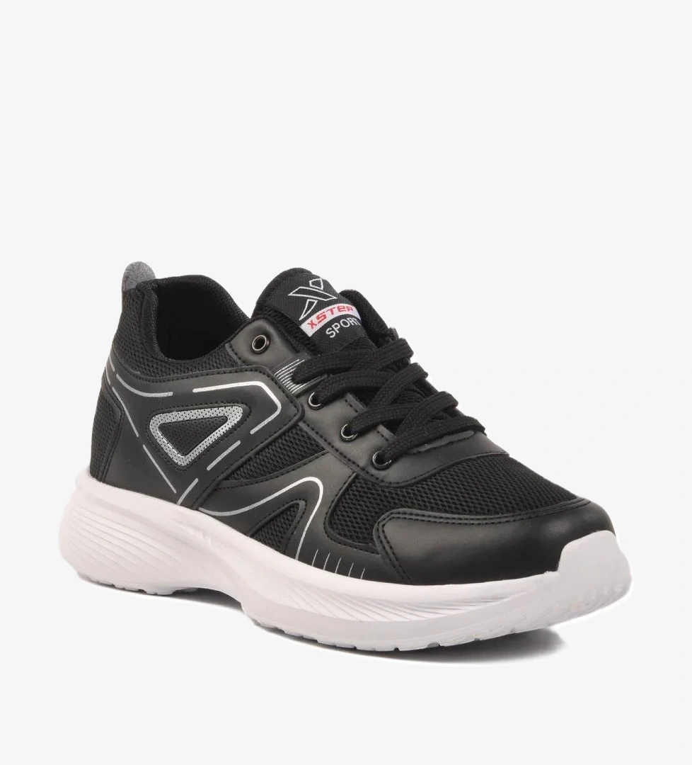 2027 M Siyah-Beyaz Erkek Spor Ayakkabı