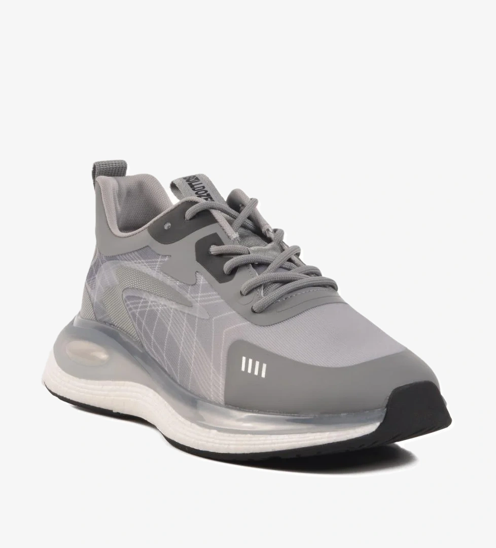 Bulldozer M Gri Esnek Hafif Erkek Spor Siyah Ayakkabı 250421 model görseli