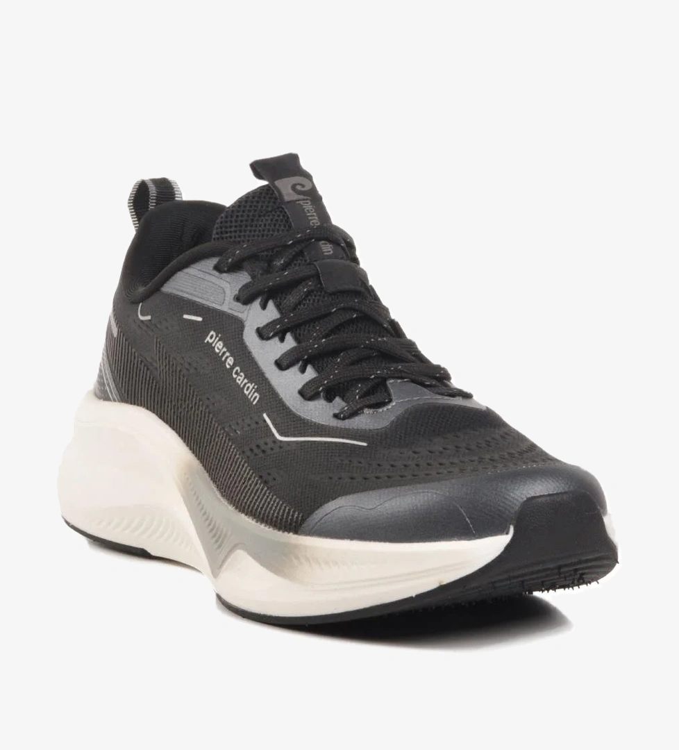 Pierre Cardin Siyah Füme Fileli Hafif Esnek Erkek Spor Ayakkabı Pci-11324 M model görseli