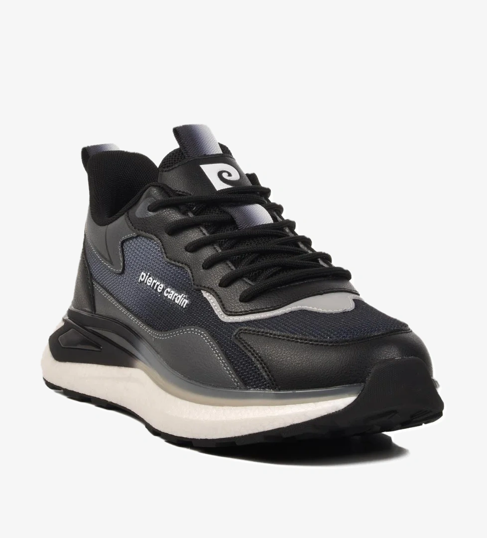 Pierre Cardin Haki Siyah Fileli Hafif Erkek Spor Ayakkabı Pci-11350 M model görseli