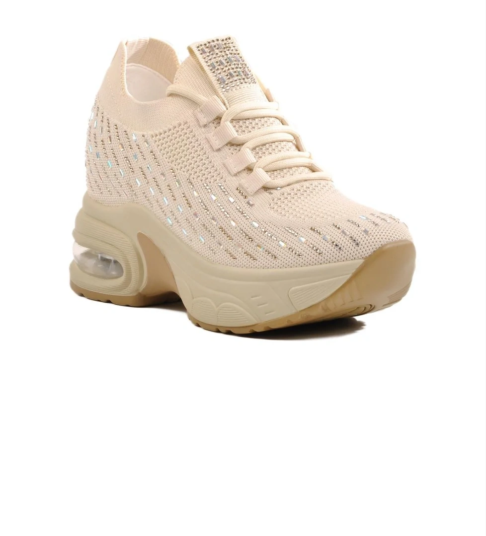 Guja 25Y300-20 Z Bej Kadın Taşlı Sneaker model görseli