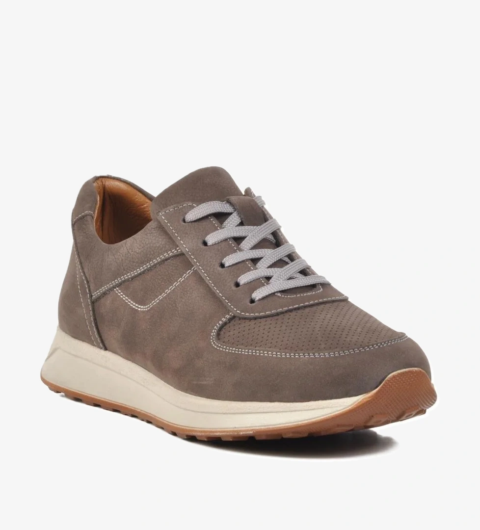 Walkway Vadoo 2197 Vizon M Siyah Nubuk Hakiki Deri Erkek Sneaker model görseli