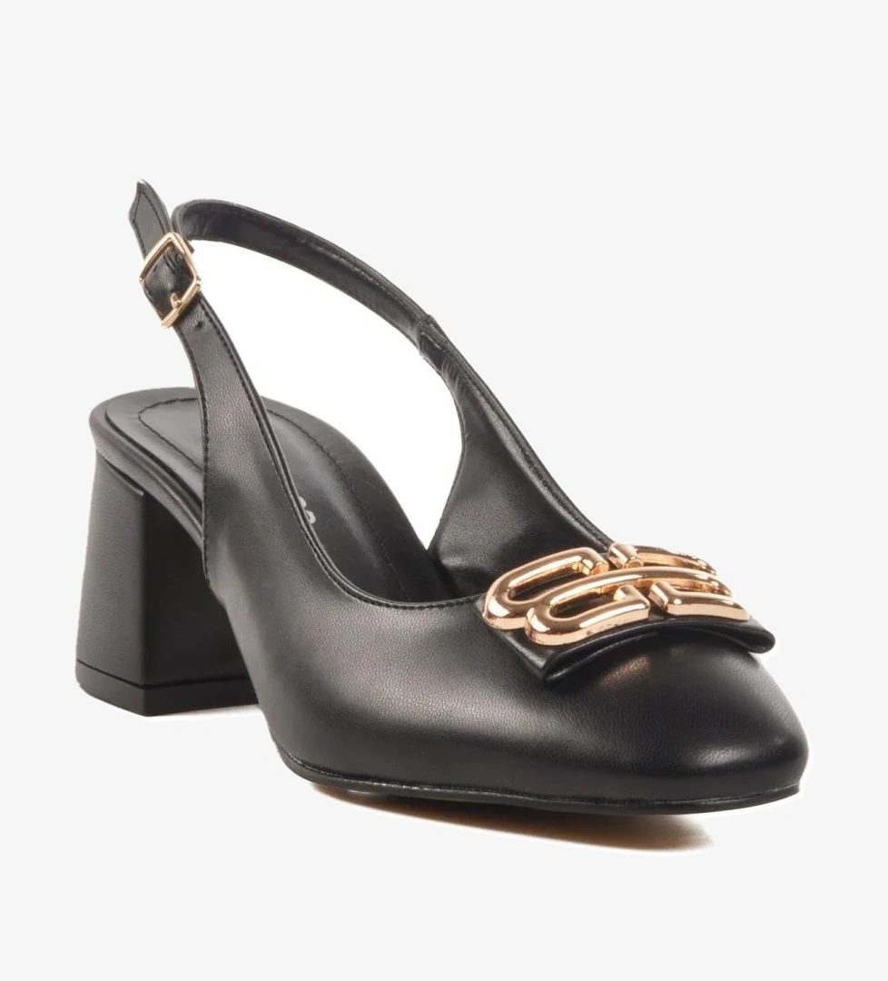 Siyah Kadın Topuklu Ayakkabı 312361 Z