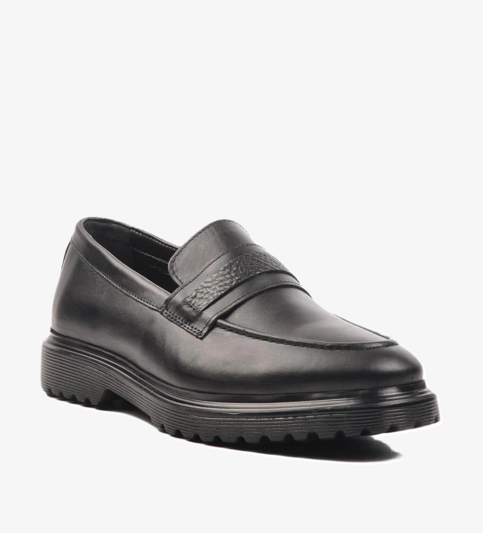 Ayakmod Br-47004 M Siyah Hakiki Deri Erkek Klasik Ayakkabı model görseli