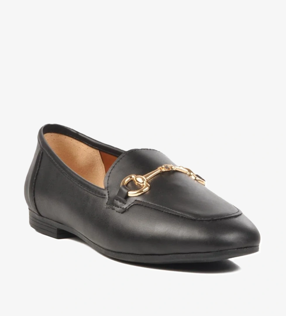 B-22 Z Siyah Kadın Babet