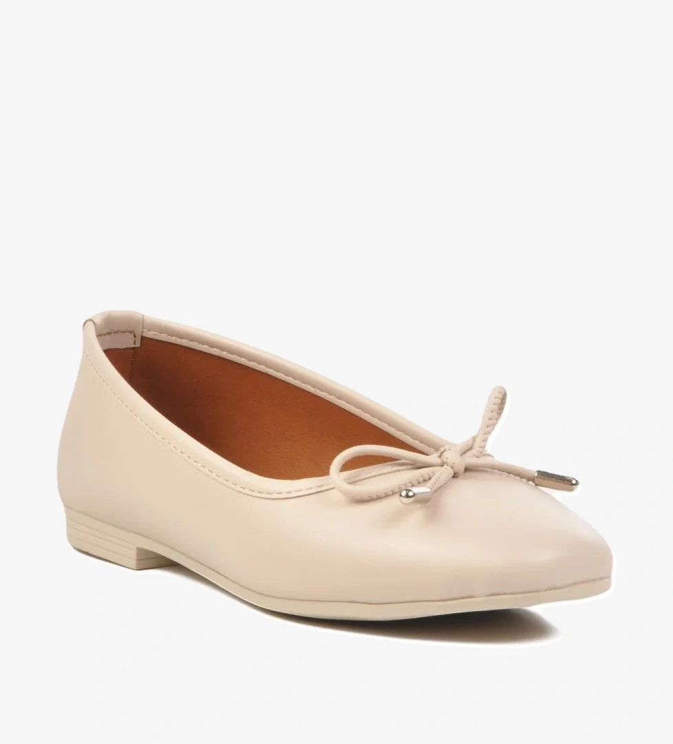 B-34 Z Krem Kadın Babet