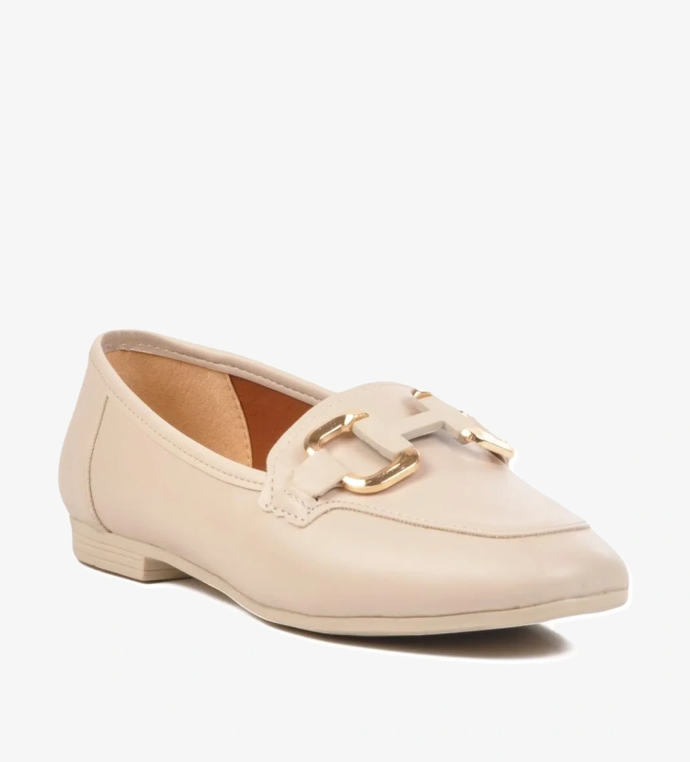 B-36 Z Krem Kadın Babet