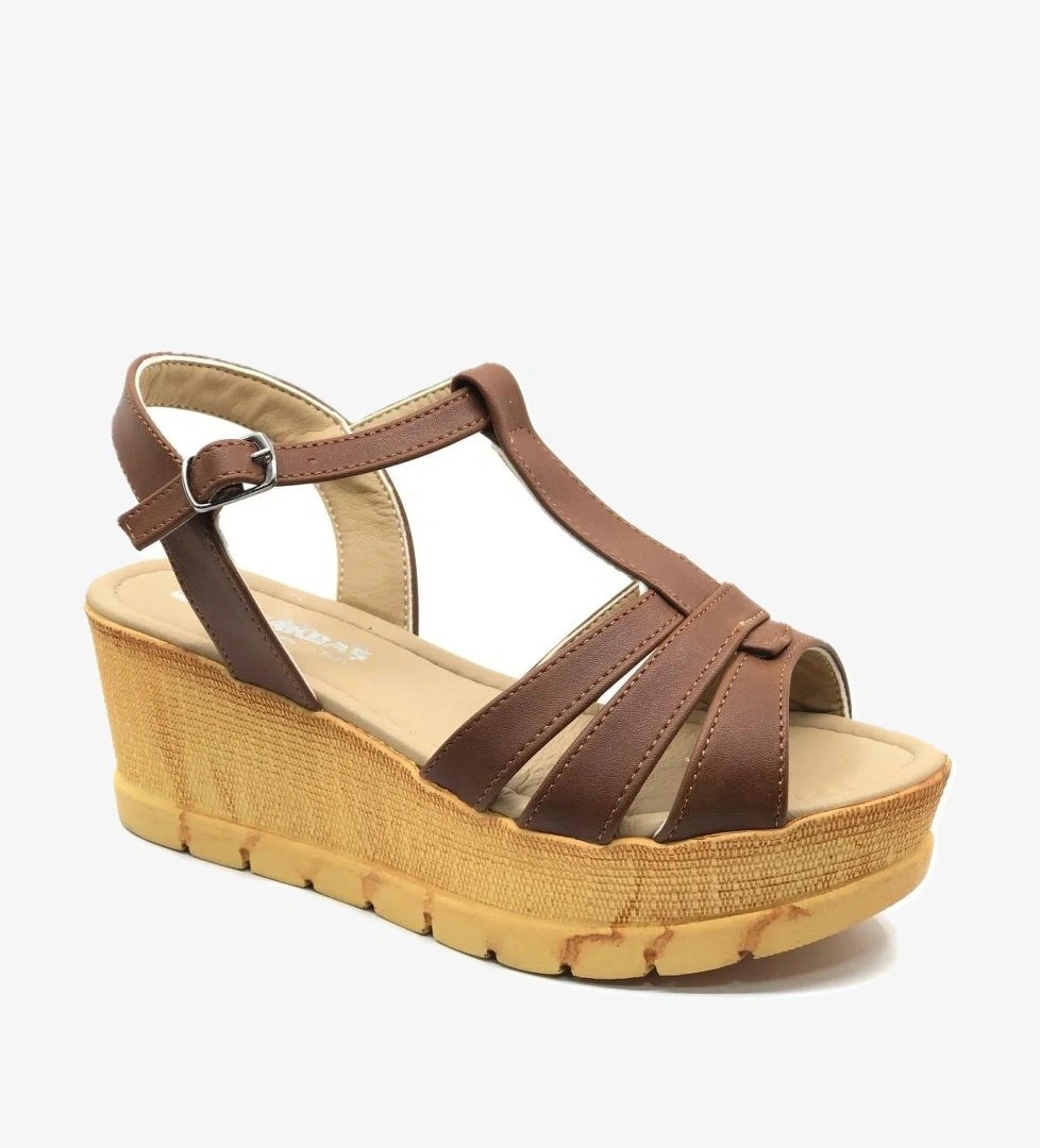 1040 Kadın Dolgu Taban Sandalet - Görsel 1