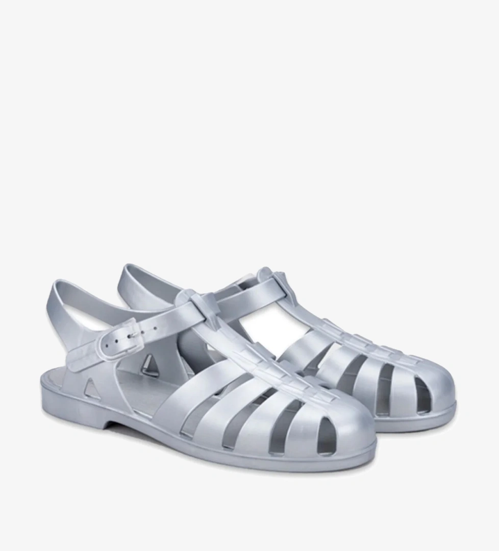 Igor Bb340z Biarritz Metal Brillo Yeşil Gümüş Kadın Sandalet model görseli