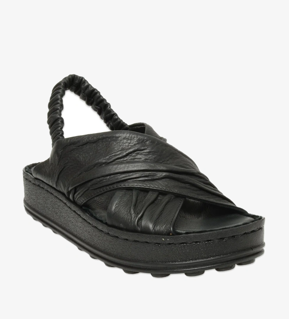 D25Ys-2585Z Günlük Siyah Kadın Sandalet