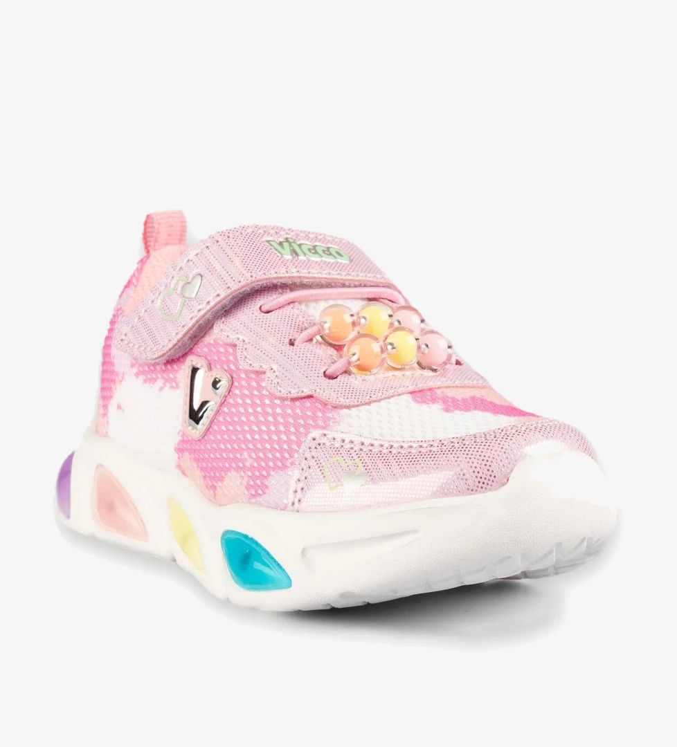 Vicco Vicco 346.B25Y.177 Gelato Işıklı Pembe Kız Çocuk Spor Ayakkabı Flo'da! Pembe - 1. görsel