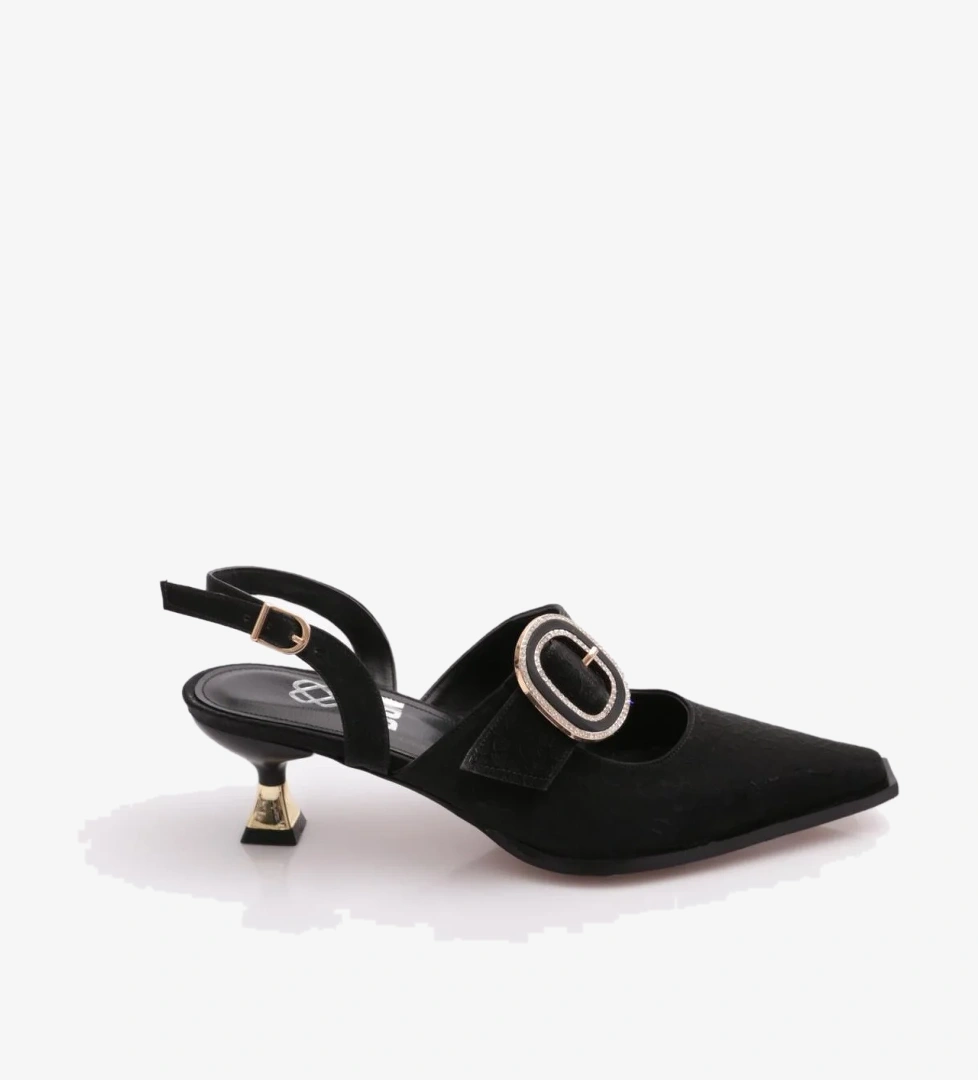 6535 Kadin Topuklu Ayakkabi - Görsel 1