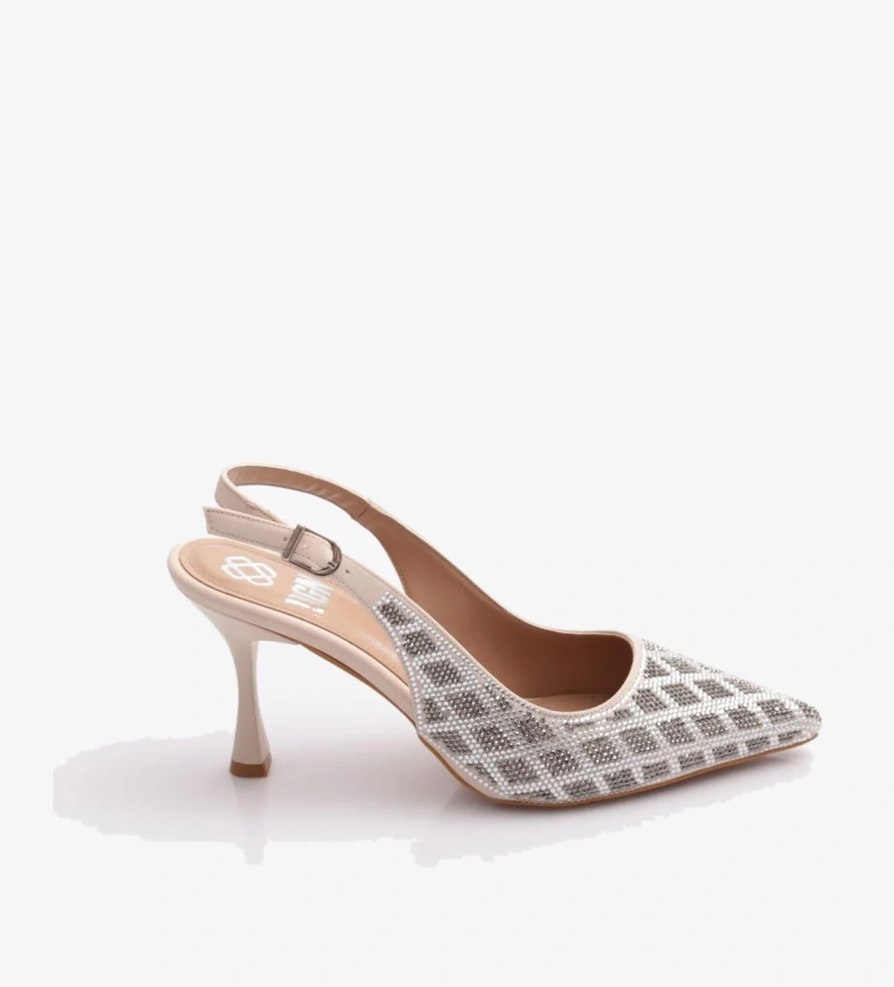 Dgn 7530 Kadin Sivri Burun Topuklu Ayakkabi model görseli