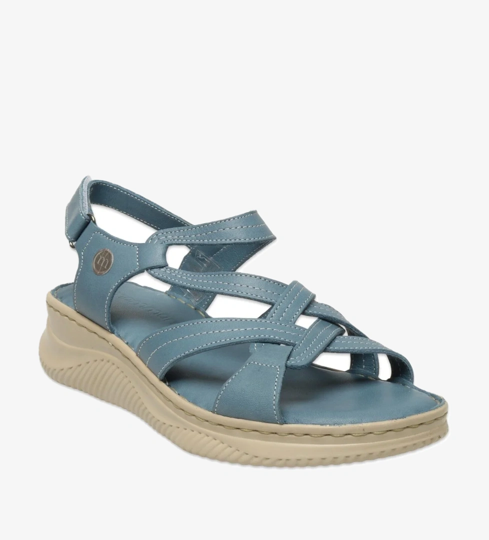 Mammamia D25Ys-2855 Günlük Mavi Kadın Sandalet model görseli