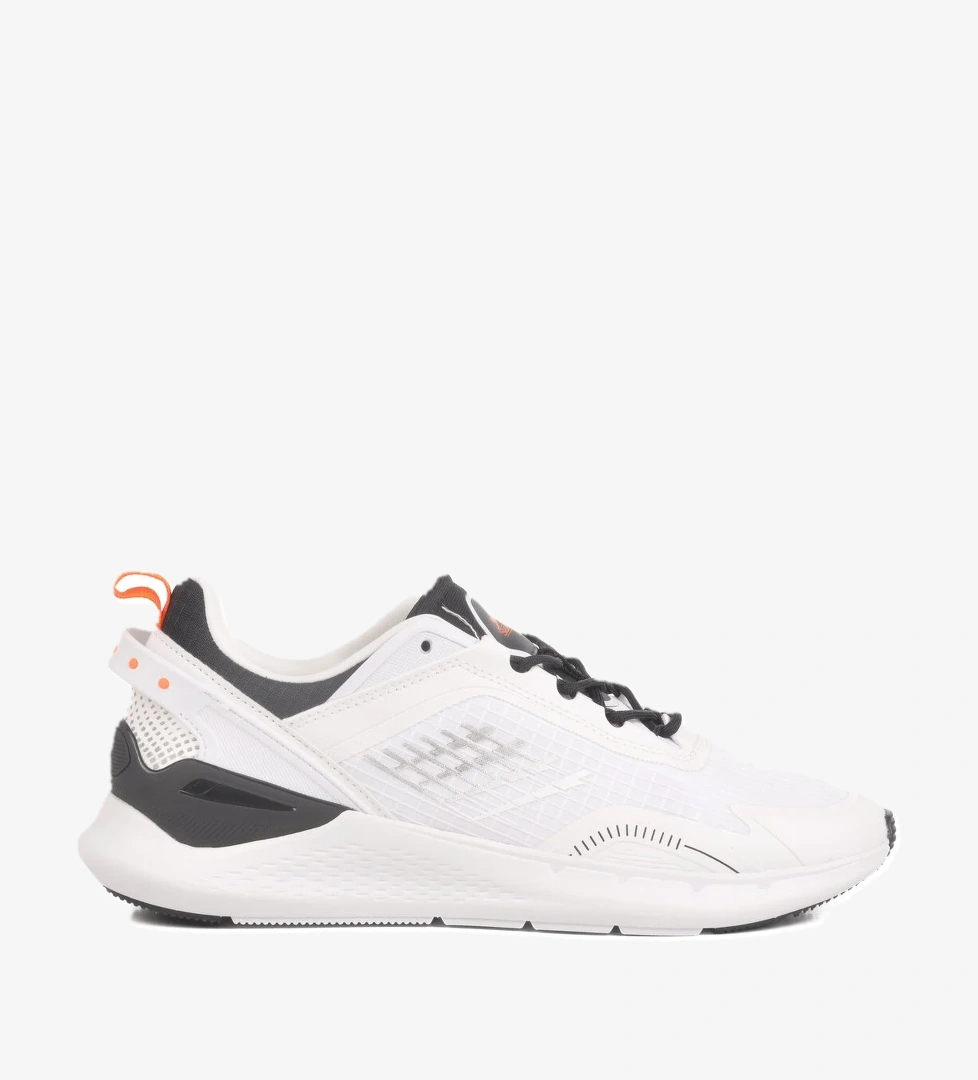 Slazenger Beyaz Siyah Fileli Hafif Erkek Spor Ayakkabı model görseli