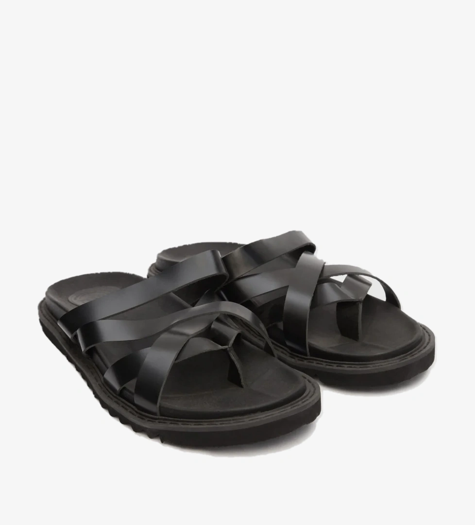 Siyah Sandalet - Görsel 1