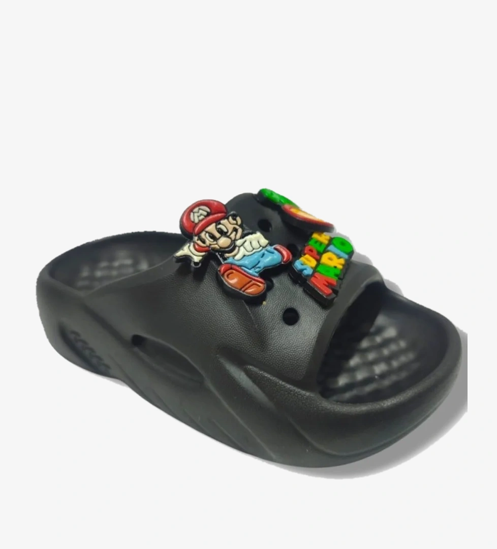 E300-12-25 Eva Süper Mario Çocuk Terlik 24-35 - Görsel 1