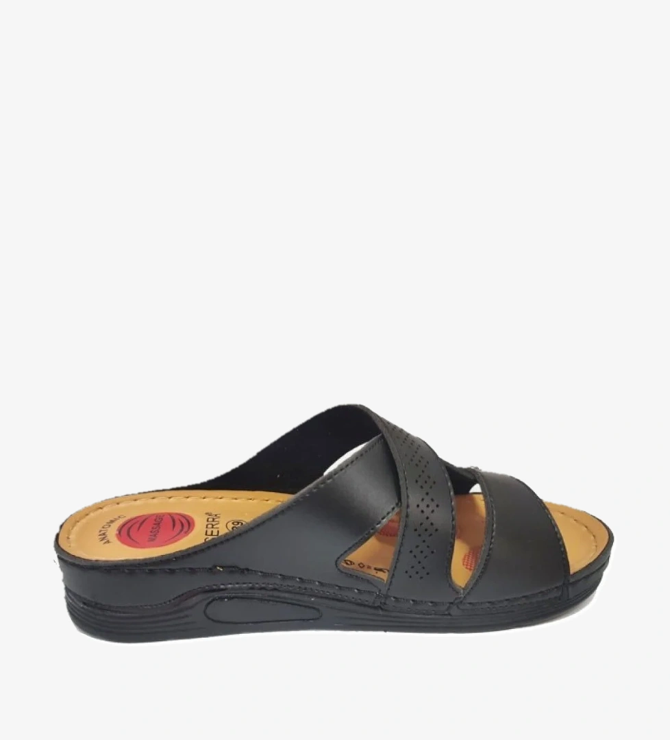 Serra 9032-25 Deri Masaj Taban Kadın Terlik model görseli