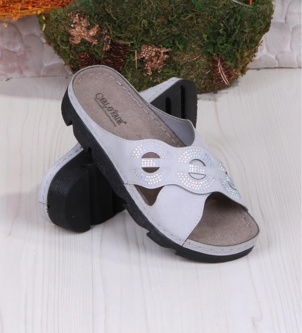 Fort 220507 Gri Rahat Esnek Anatomik Kadın Terlik model görseli