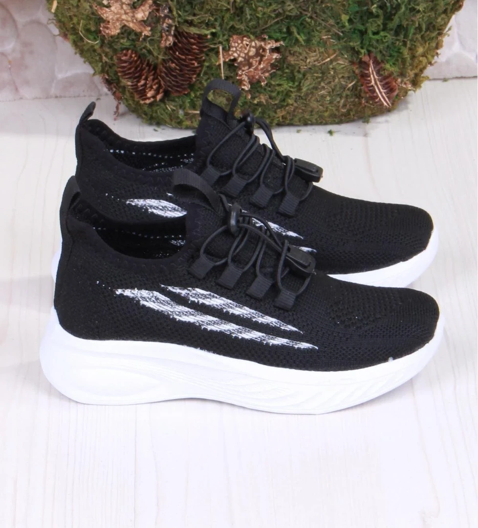 051507 Gossi Rahat Esnek Hafif Bağçıksız Tekstil Delikli Erkek Çocuk Ayakkabı - Görsel 1