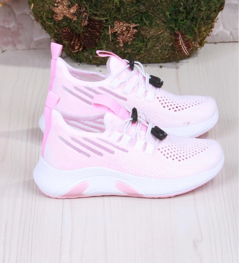 507051 Gossi Rahat Esnek Hafif Bağçıksız Tekstil Delikli Kız Çocuk Ayakkabı