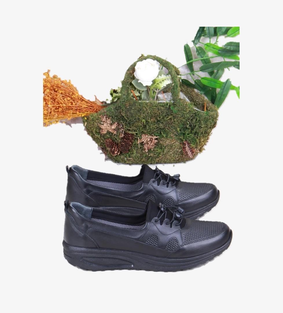 Mehmet Mete 32020 Anatomik Hafif Rahat Hakiki Deri Kadın Ayakkabı model görseli