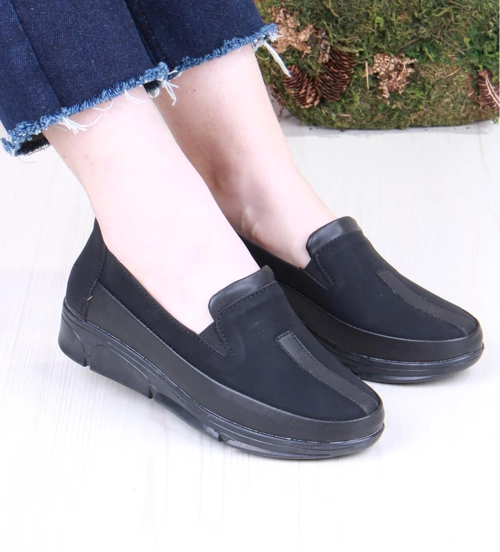 Fort 42213 Gnd Siyah Anatomik Rahat Kadın Ayakkabı model görseli